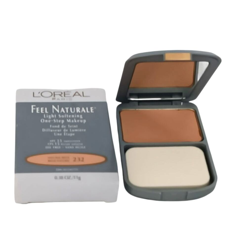 L'oreal Feel Naturale #232 Natural Beige Light Softening One Step Makeup SPF 15